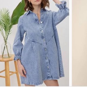 Western Denim Dress